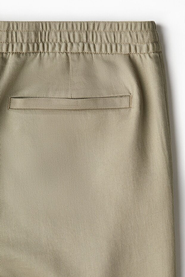 Keten Karışımlı Şort Relaxed Fit - 6