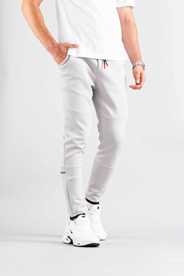 Men's Gray Sweatpants - 2