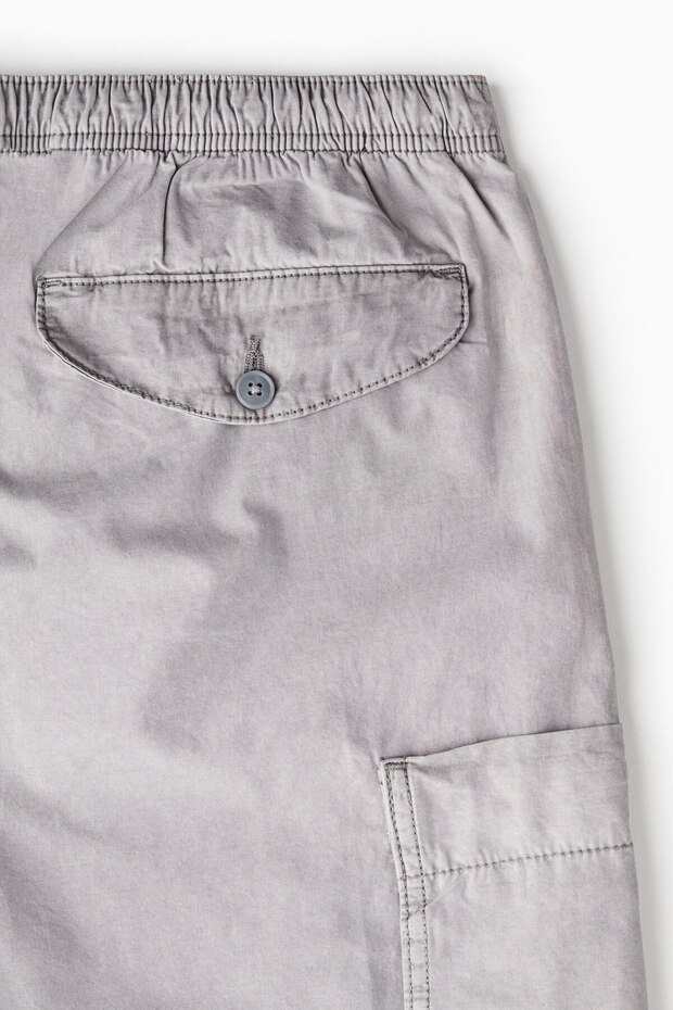 Kargo Şort Loose Fit - 4