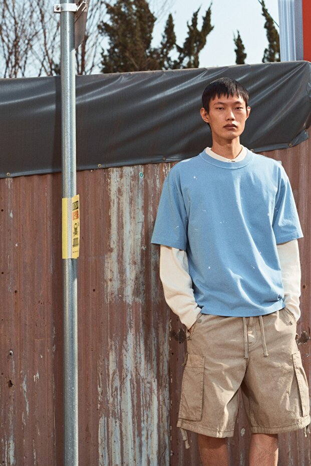 Kargo Şort Loose Fit - 1