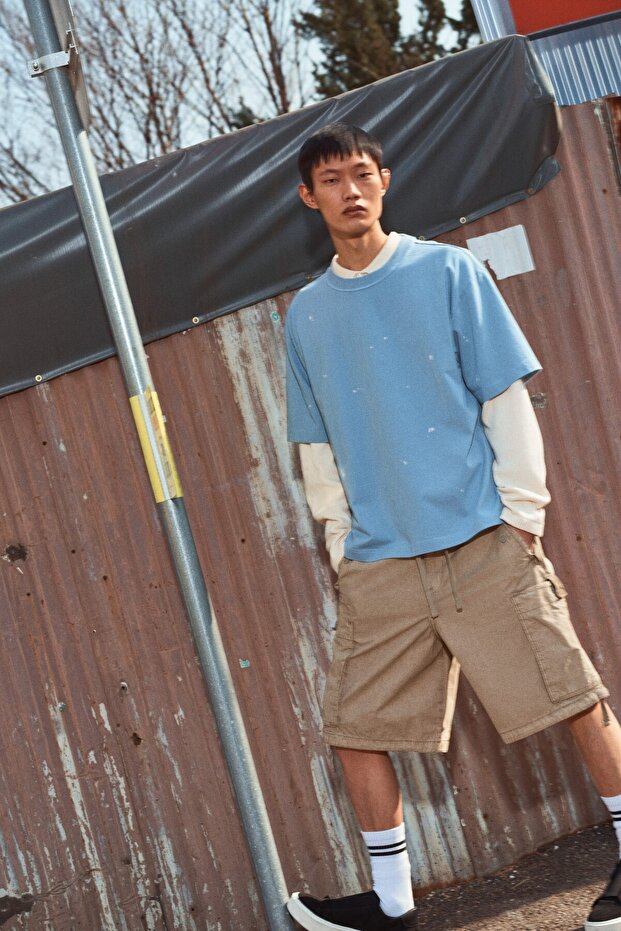 Kargo Şort Loose Fit - 2