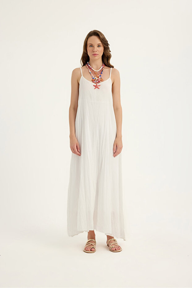 Askılı Crush Elbise - 1