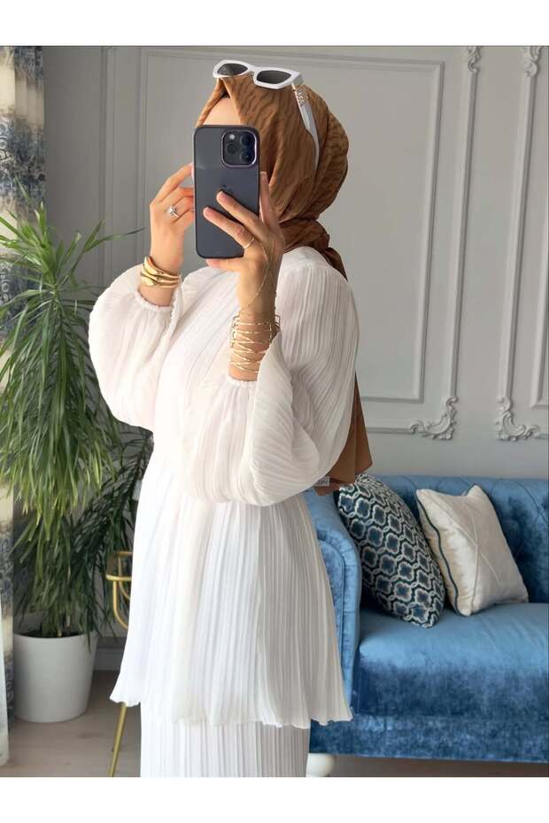 PİLİSELİ TAKIM TESETTÜR - 5