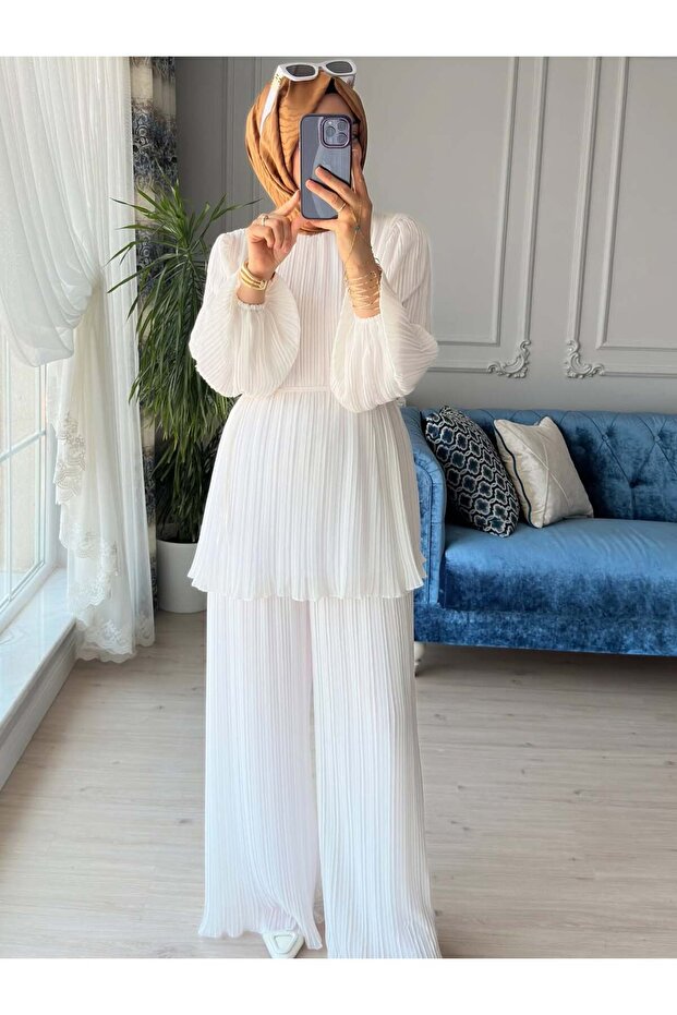 PİLİSELİ TAKIM TESETTÜR - 7