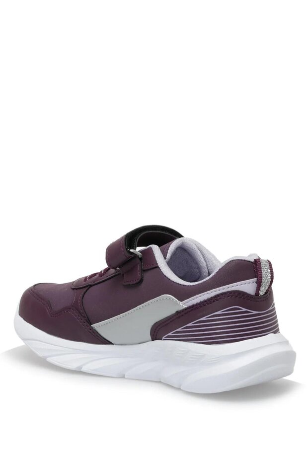NANO PU J 2PR 32-37 Mürdüm Kız Çocuk Spor Ayakkabı - 3