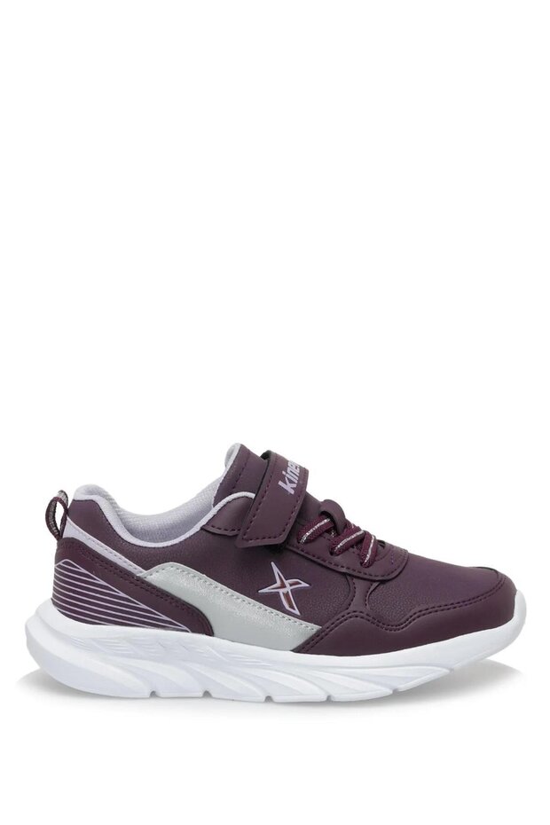 NANO PU J 2PR 32-37 Mürdüm Kız Çocuk Spor Ayakkabı - 2