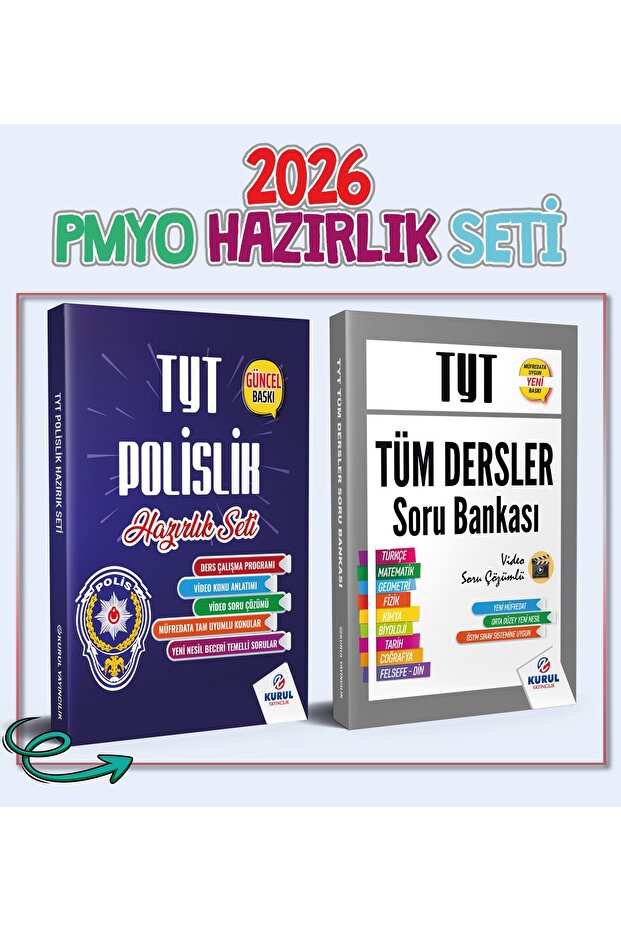 2026 TYT Polislik Pmyo Sınav Seti Konu Anlatımlı Soru Bankası - 3