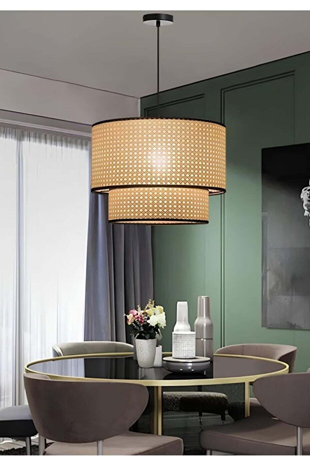 HAZERAN TEKLİ MODERN İSKANDİNAV NORDİC SALON MUTFAK OTURMA ODASI AVİZE - 5