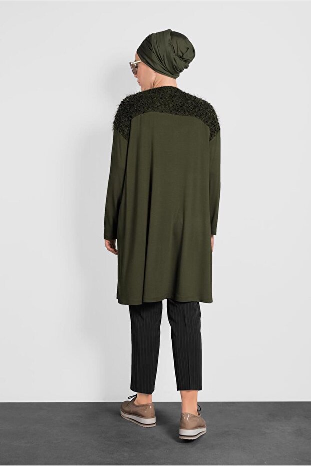 Pul Sequence Plus Size Tunic 20023 - 4