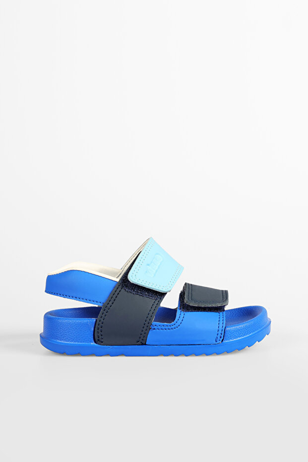Krixi Model Erkek Bebek ve Çocuk Sandalet Saks Mavi - 1