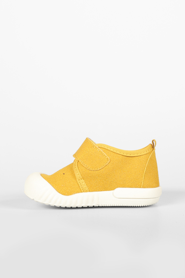Anka II Model Unisex İlk Adım ve Bebek Sarı Günlük Ayakkabı - 3