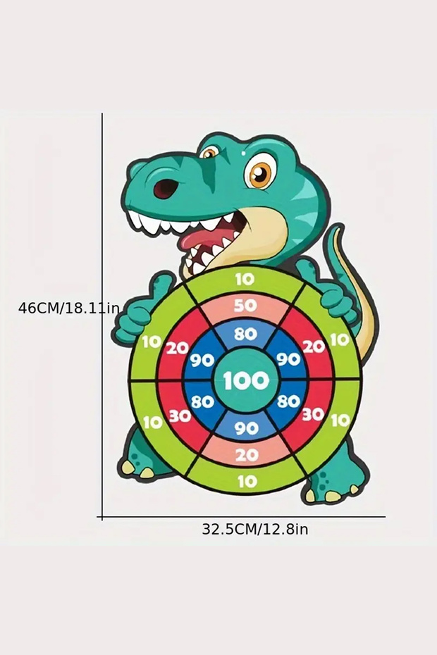 3 Toplu Dinazor Tasarımlı Dart ve Tabancası - 4