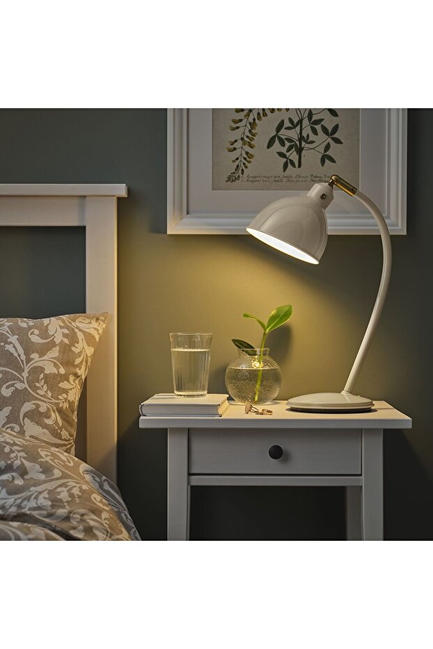 çalışma lambası, açık bej - 1