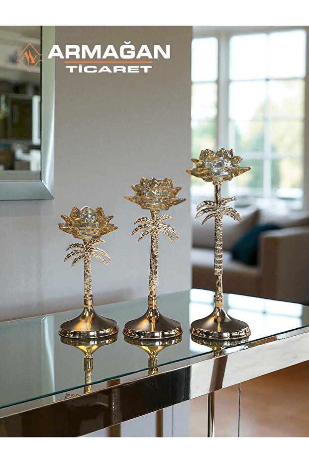 PALMİYE ŞAMDAN 3LÜ SET - 4