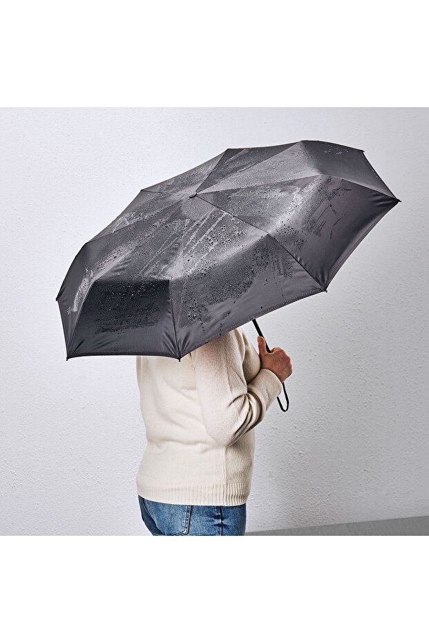 Knalla Şemsiye, Siyah, Katlanabilir - 1