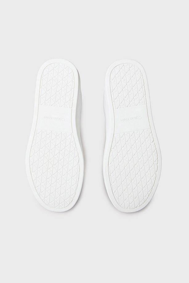 Deri Logolu Sneaker Ayakkabı YM0YM0143501W Erkek AYAKKABI YM0YM01435 01W - 6