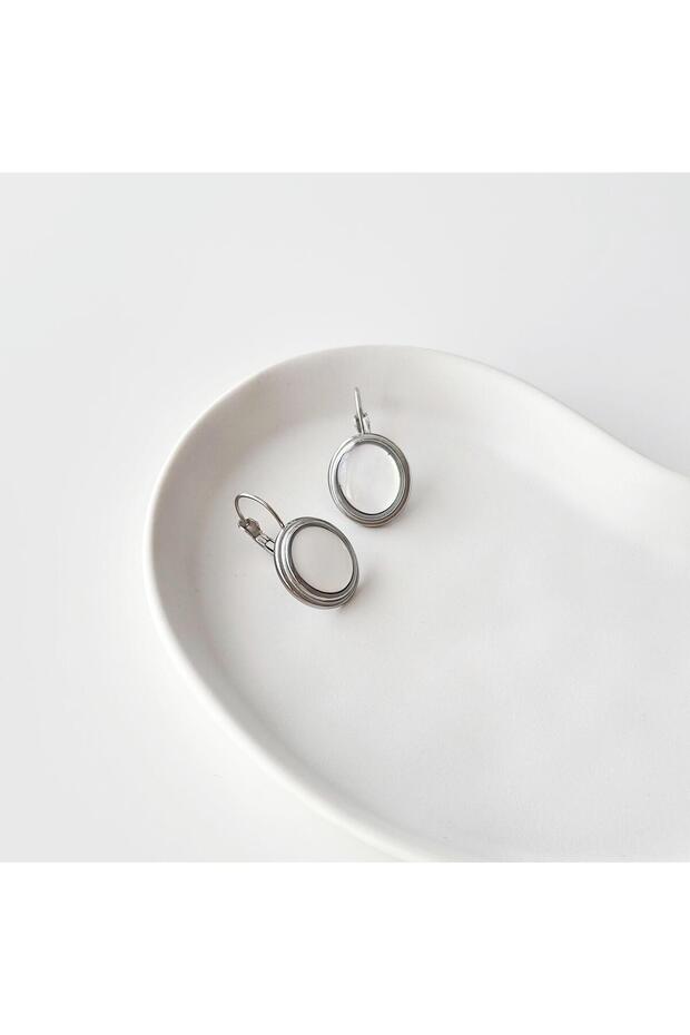 Alvin Gray Steel Earrings