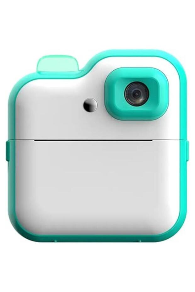 1080P kids camera with instant print, dual lens, 2.4" screen, 32GB card, perfect gift for kids!