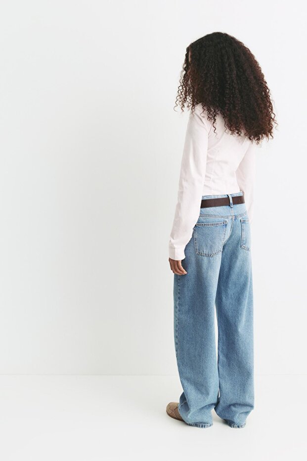 Dar kesim pensli gömlek - 2