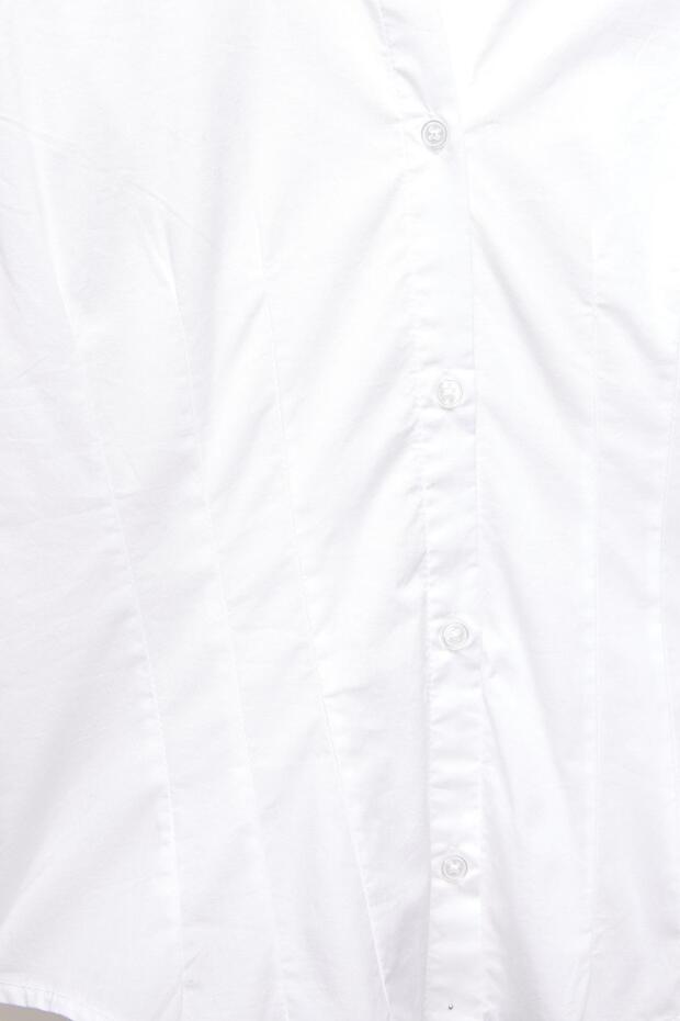 Dar kesim pensli gömlek - 6