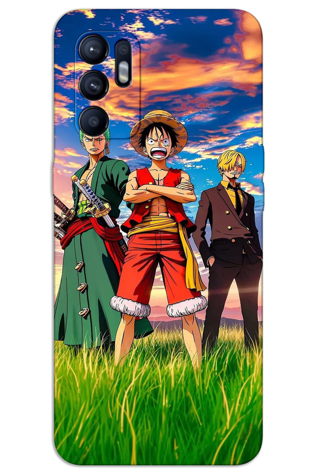 Oppo Reno 6 Case Hd Pattern Printed Back Cover - One Piece 2