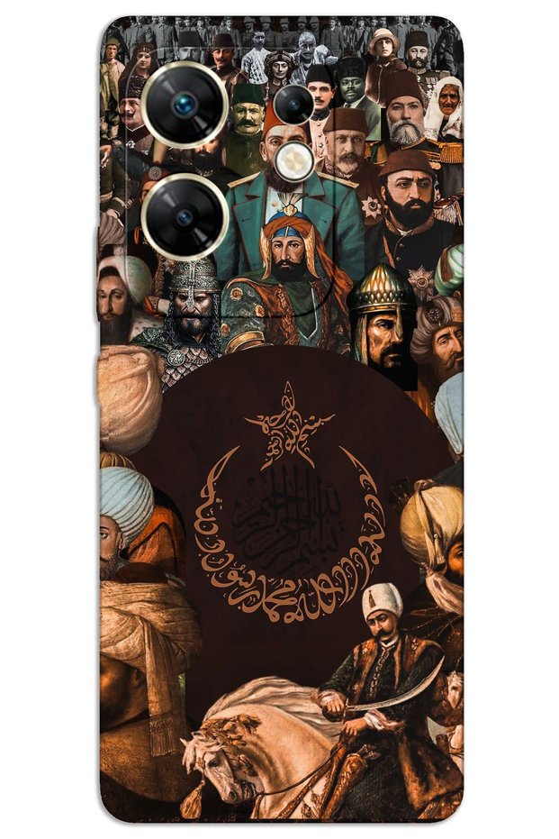 حافظة Infinix Zero 30 4G ذات غطاء خلفي مطبوع بنمط HD - دينasty Ottoman