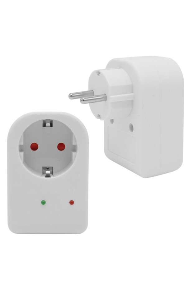 Pm-18521 Status Led Surge Protected Single Socket 16 Ampere - 3500 Watt Single White - 2