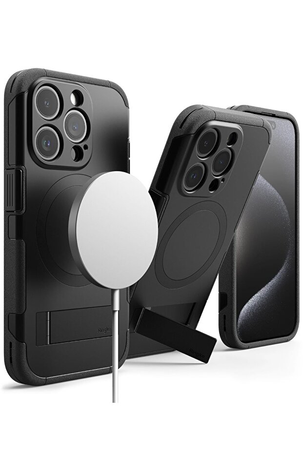 iPhone 15 Pro Case Cover | Alles Series - Black