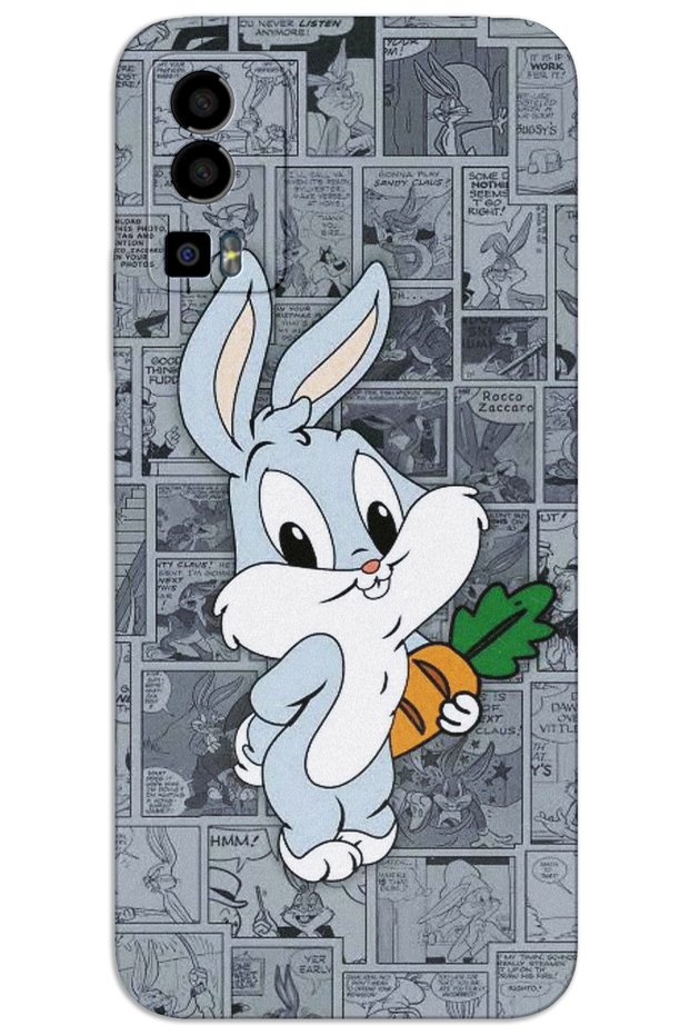General Mobile Gm 23 Case Hd Pattern Printed Back Cover - Bugsbunny 1