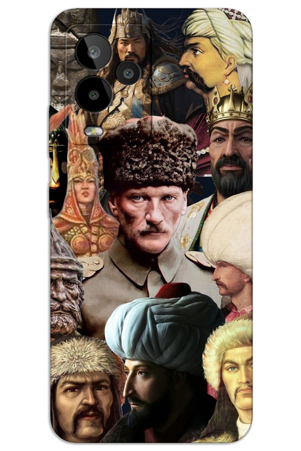 General Mobile Gm 24 Pro Case Hd Pattern Printed Back Cover - Big Turks