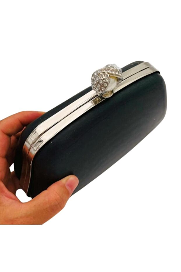 Angel Bag Accessory Evening Dress Bag Mold Pearl Stone Holder Model Silver Metal (No:23) (Note:Bag