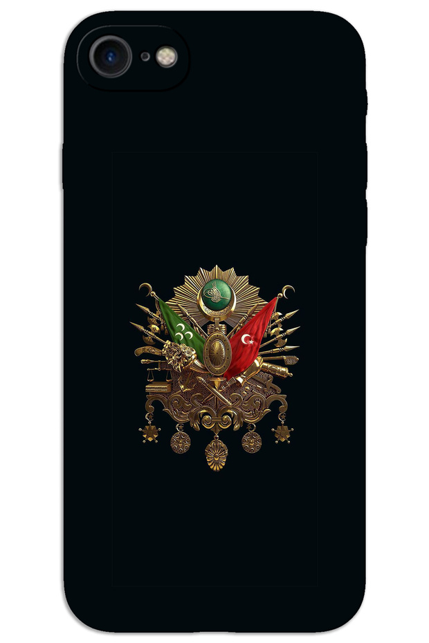 iPhone 8 Case Hd Pattern Printed Back Cover - Tuğra