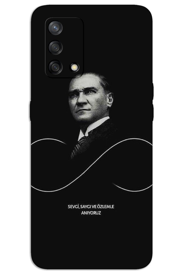 Oppo A74 Case Hd Pattern Printed Back Cover - Ataturk Infinity
