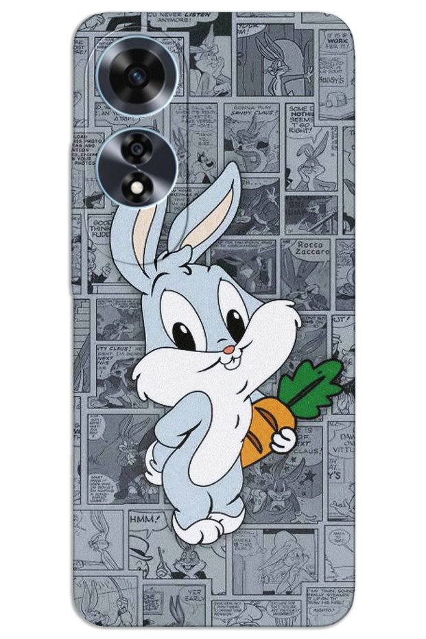 غطاء خلفي مطبوع بنمط HD لهاتف اوبو A60 - BugsBunny 1