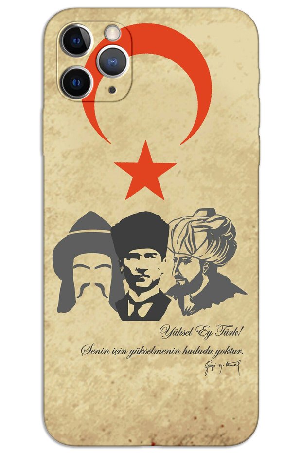 iPhone 11 Pro Max Case Hd Pattern Printed Back Cover - Yüksel Ey Turkish