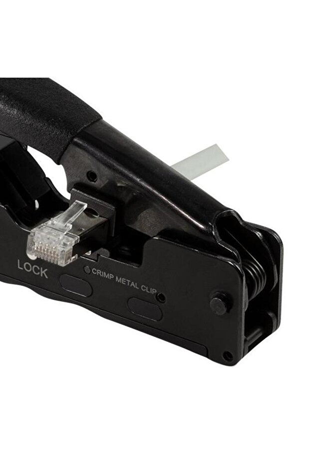 Clește de sertizare WZ0025 pentru RJ45 Cat.5e/Cat.6/Cat.6A/Cat.7, RJ11/RJ12, Negru - 6