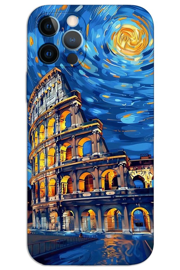 غطاء خلفي مطبوع بنمط HD لهاتف iPhone 12 Pro - Art Roma