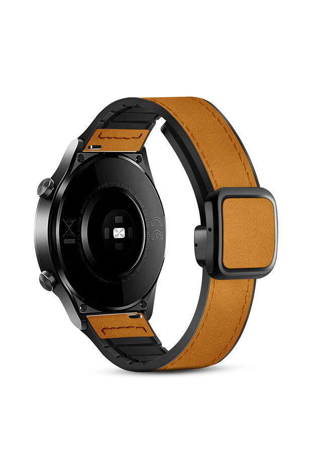 22mm Silicone Bands | Samsung Galaxy Watch 3 45mm| Light Brown