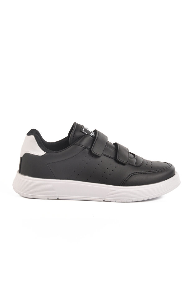 Black and White Velcro Unisex Sports Shoes Drk158 g