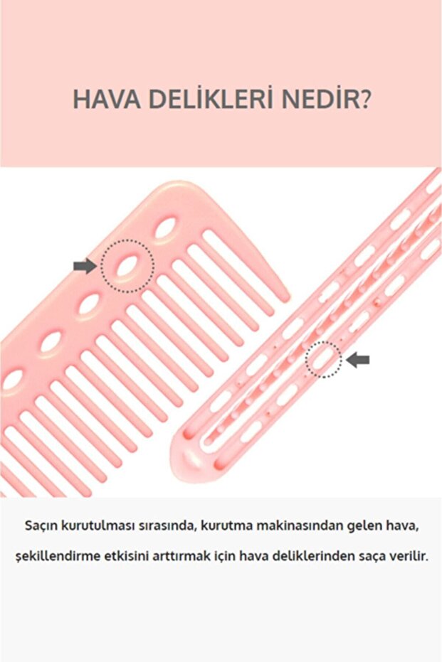 Saç Şekillendirici Maşa Tarak Manuel - 4