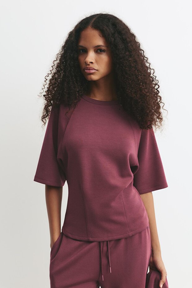 Kısa kollu sweatshirt - 3