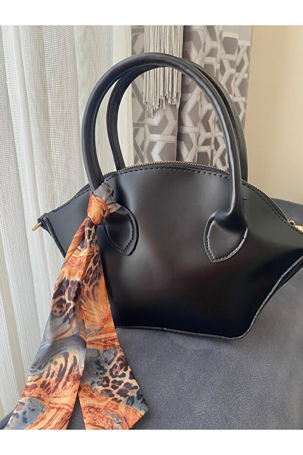 Asymmetric Cut Scarf Bag