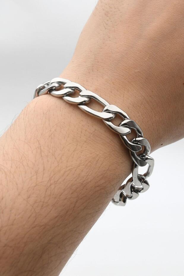 Figaro Stainless Steel Bracelet 11 mm 902109