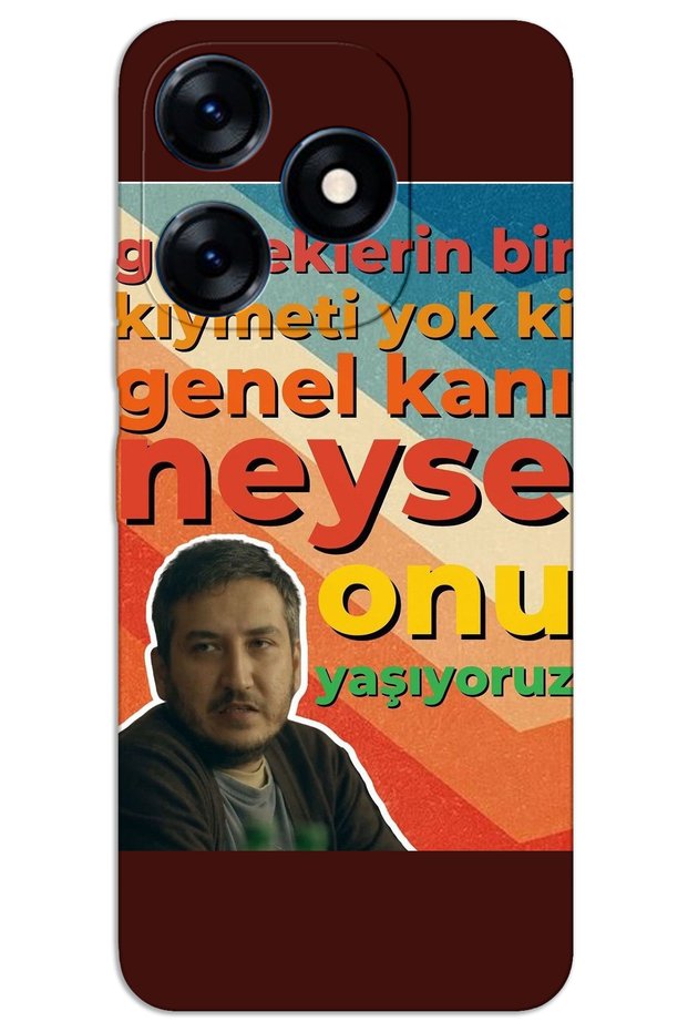 Tecno Spark 10 4g Case Hd Pattern Printed Back Cover - General Kanı