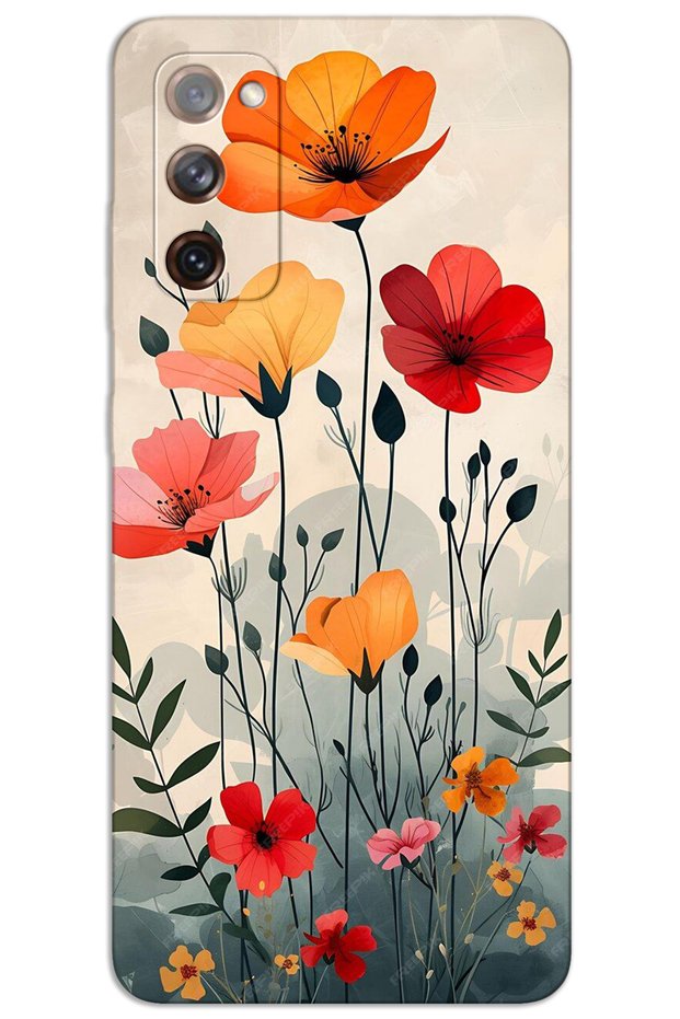 Samsung Galaxy Note 20 Case Hd Pattern Printed Back Cover - Tulip