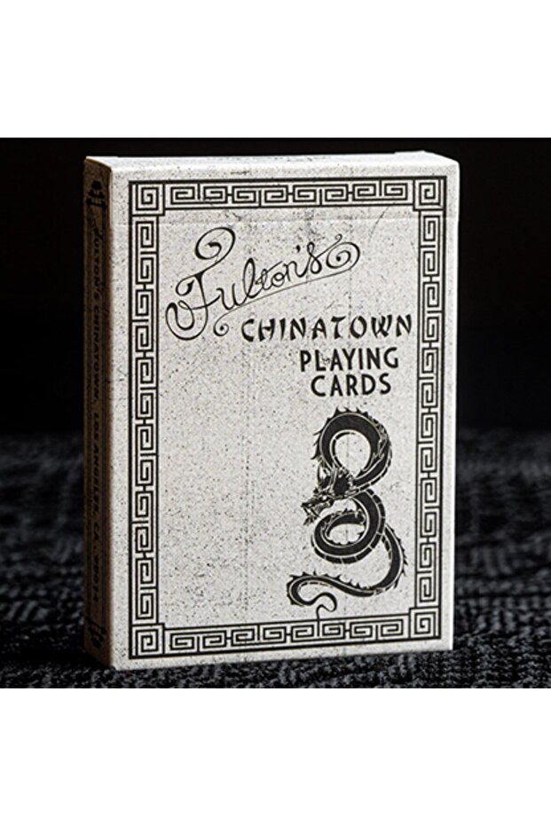 Fulton's Chinatown Bootleg Edition Premium Playing Card Limited Edition Playing Card with
