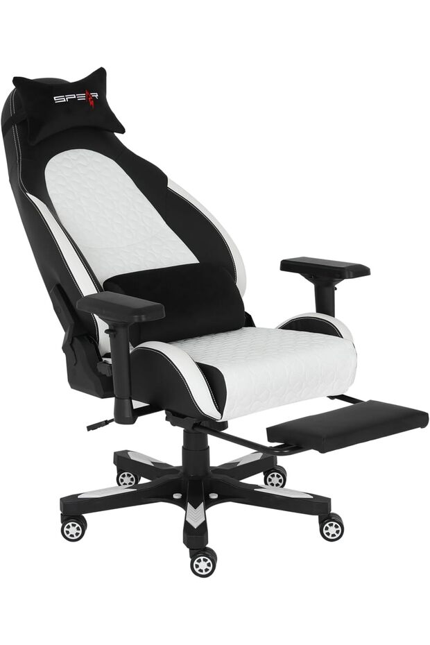 كرسي ألعاب عالي الظهر مع مسند للقدمين - SGCH715 مع مسند ذراع 4D - 1