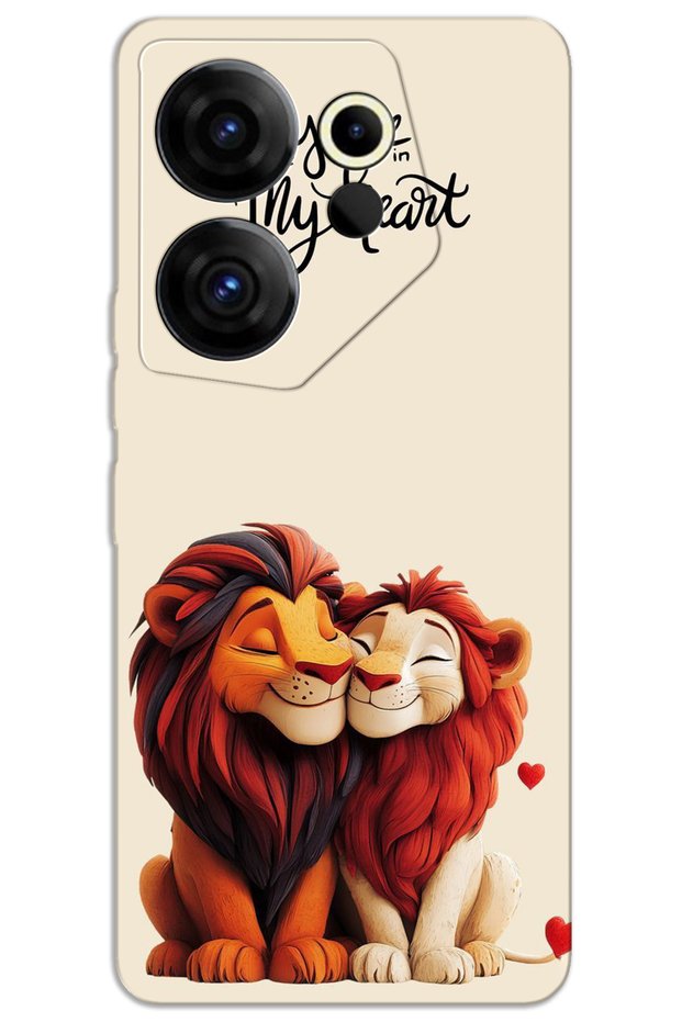 Tecno Camon 20 Premier 5g Case Hd Pattern Printed Back Cover - the Lion King