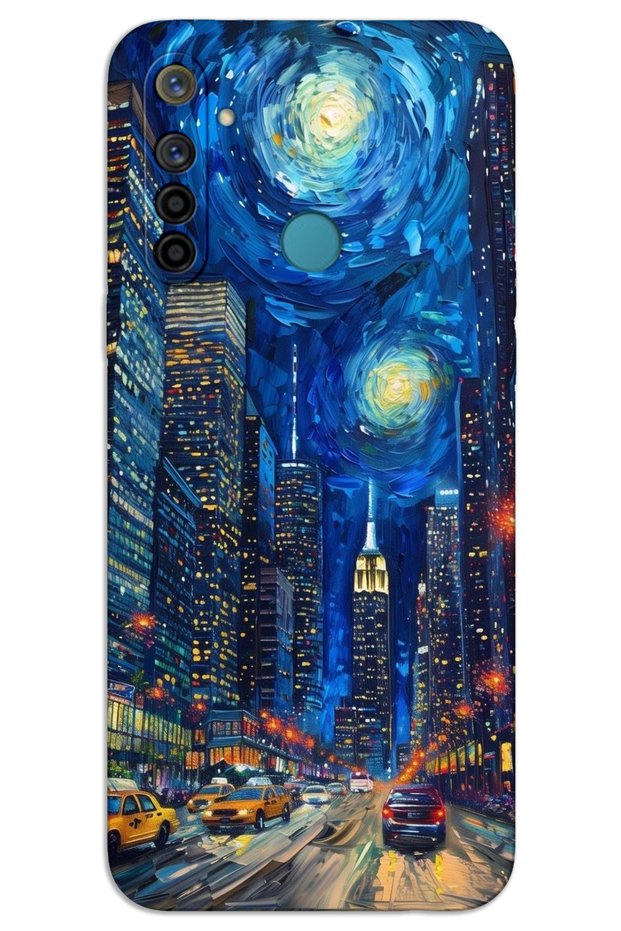 Realme 6I Case Hd Pattern Printed Back Cover - Art Street
