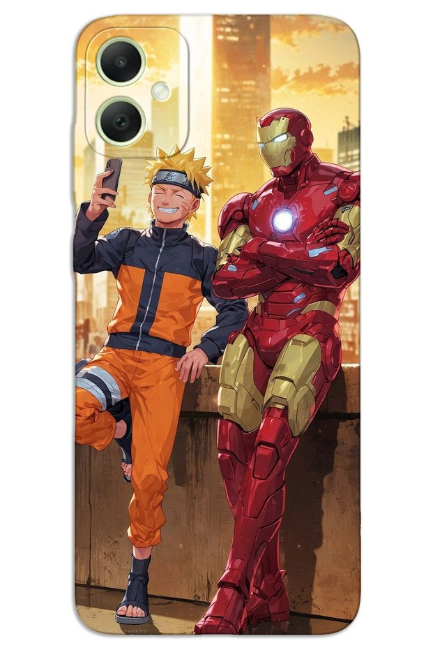 Samsung Galaxy A04E Case Hd Pattern Printed Back Cover - Iron Man